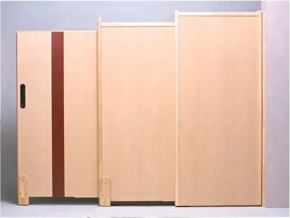 Kゲー戸 2枚連動+戸袋ドアタイプ